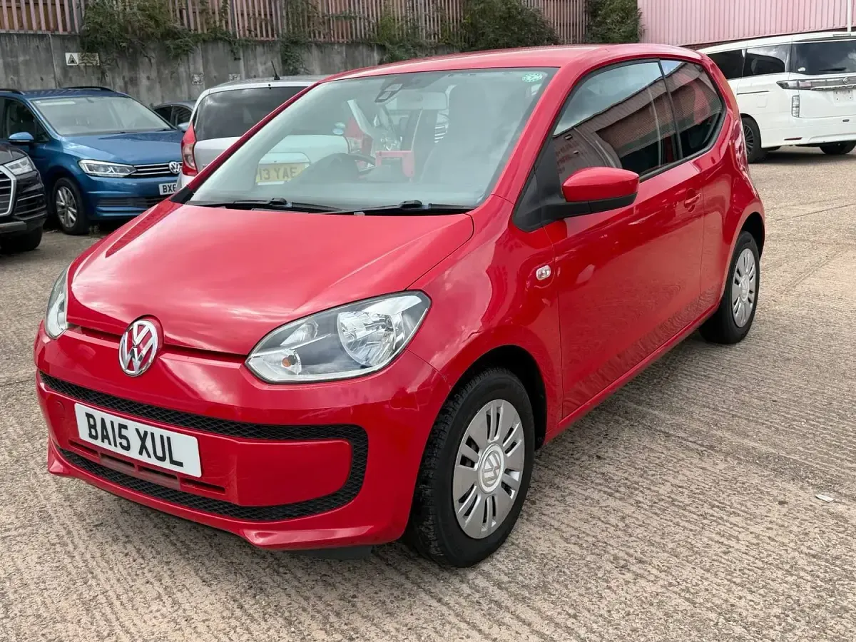 Used VW up! 2015 Red Hatchback
