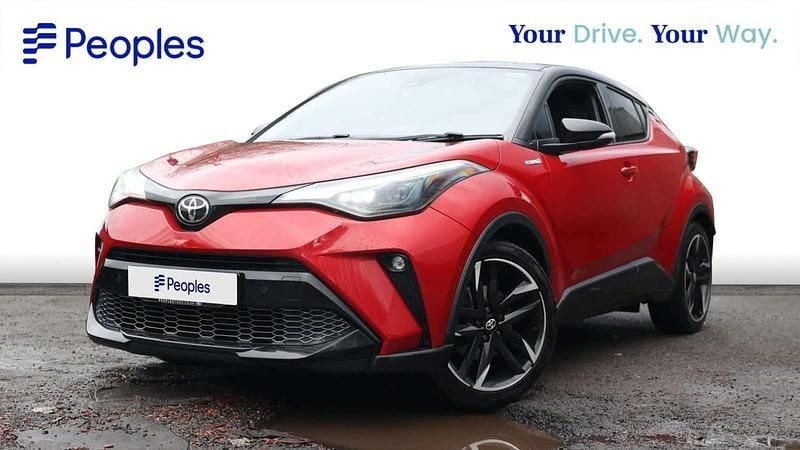 Used Toyota C-HR Sport 122 HP (89 kW) 2022 Red/black SUV