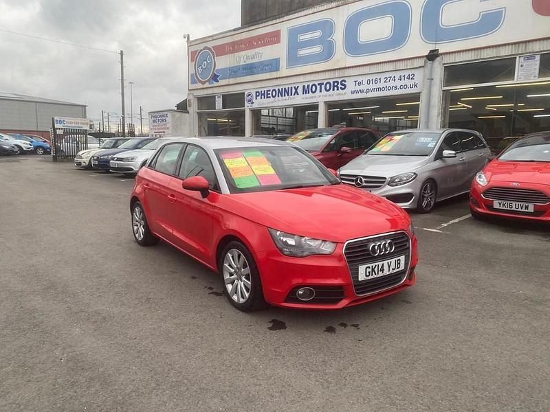 Used Audi A1 Sportback Sport 105 HP (77 kW) 2014 Red Hatchback