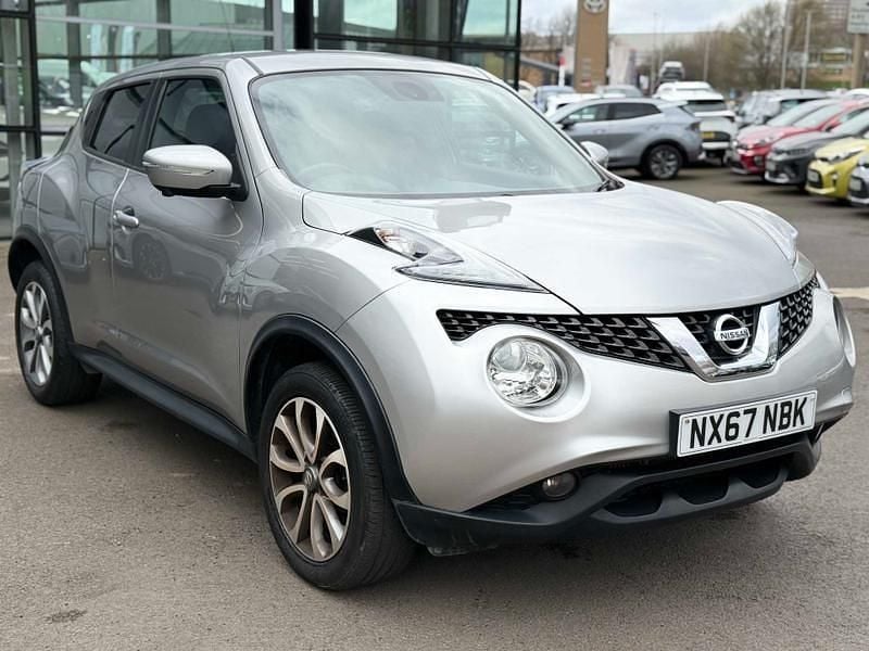 Used Nissan Juke Tekna 2017 Silver SUV