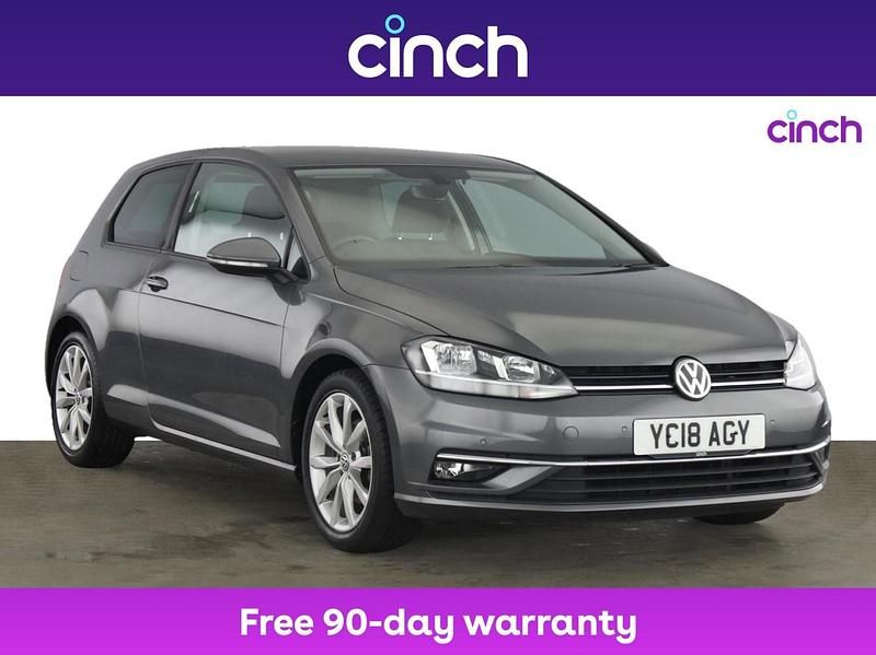 Grey Used 2018 VW Golf VII GT Hatchback | £13,949 (Fair price) - Image 1/3