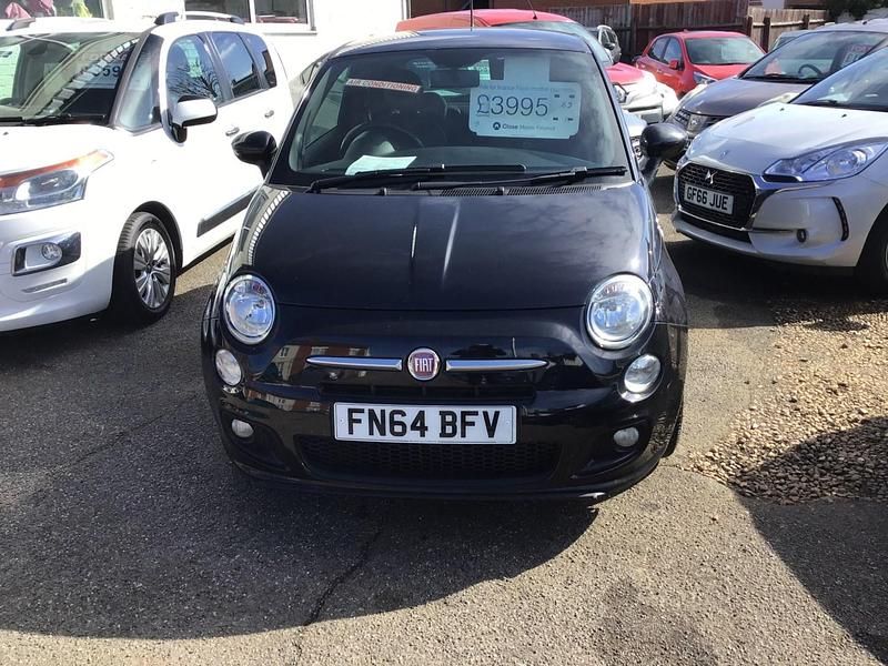 Used Fiat 500 S 69 HP (50 kW) 2014 Black Hatchback