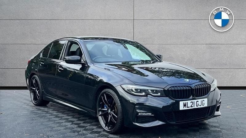 Black Used 2021 BMW 320 M Sport | £25,691 (A bit pricey) - Image 1/4