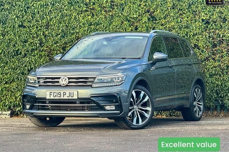 Grey Used 2019 VW Tiguan Allspace R-line SUV | £22,995 (Fair price) - Image 1/1