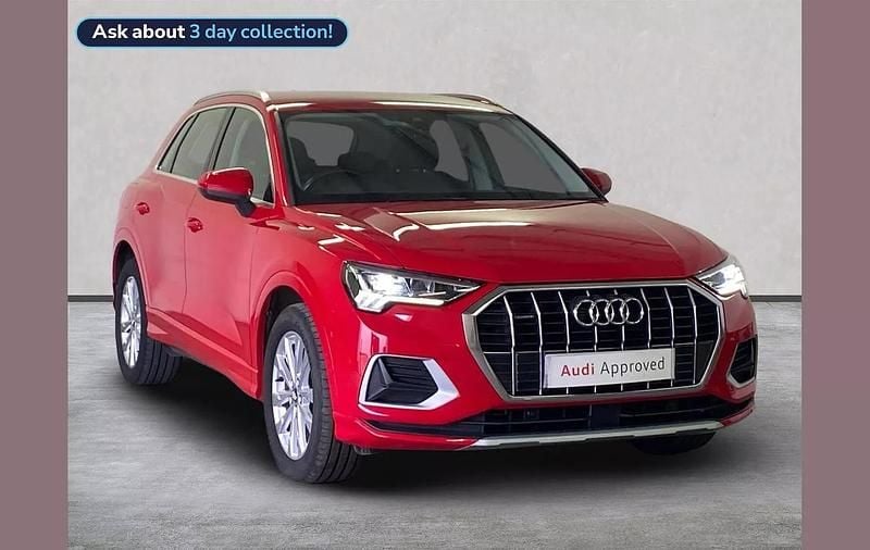 Red Used 2019 Audi Q3 Sport SUV | £19,129 (A bit pricey) - Image 1/4