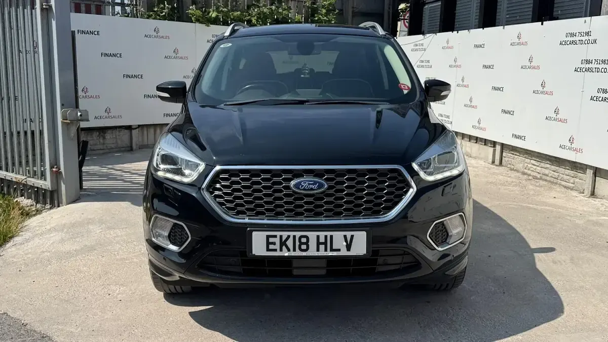 Used Ford Kuga Vignale 182 HP (133 kW) 2018 Black SUV