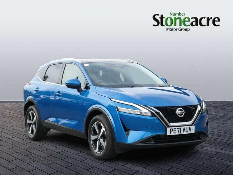 Blue Used 2021 Nissan Qashqai SUV | £17,695 (Fair price) - Image 1/4