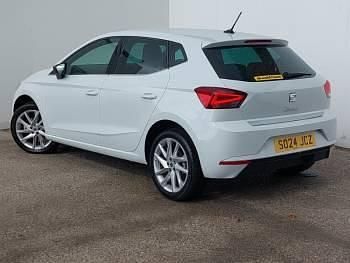 Used Seat Ibiza XCELLENCE 115 HP (84 kW) 2024 White Hatchback