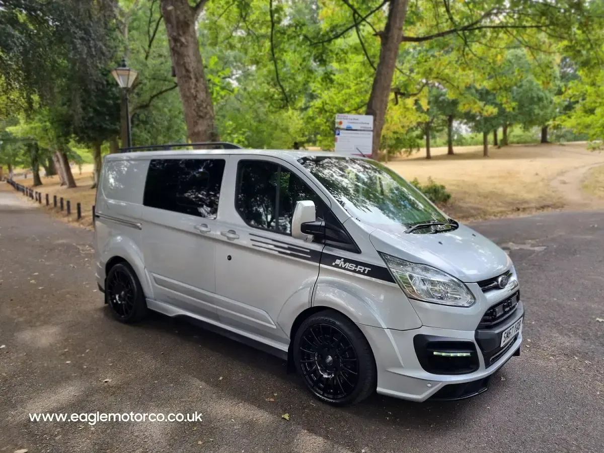 Used Ford Transit Custom Limited 170 HP (125 kW) 2017 Silver Van