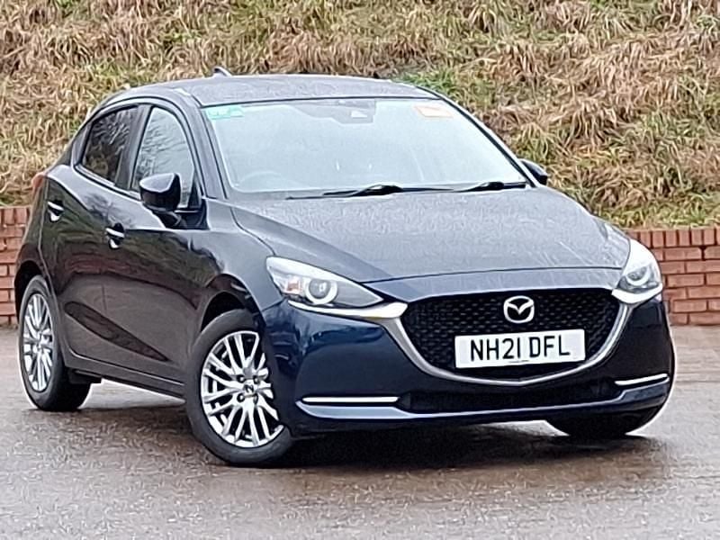 Used Mazda 2 Inclusive 90 HP (66 kW) 2021 Blue Hatchback
