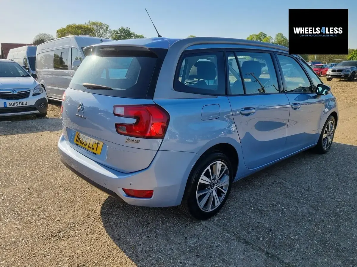 Gebraucht Citroën Grand C4 Picasso Exclusive 118 PS (86 kW) 2015 Blau Van / Kleinbus