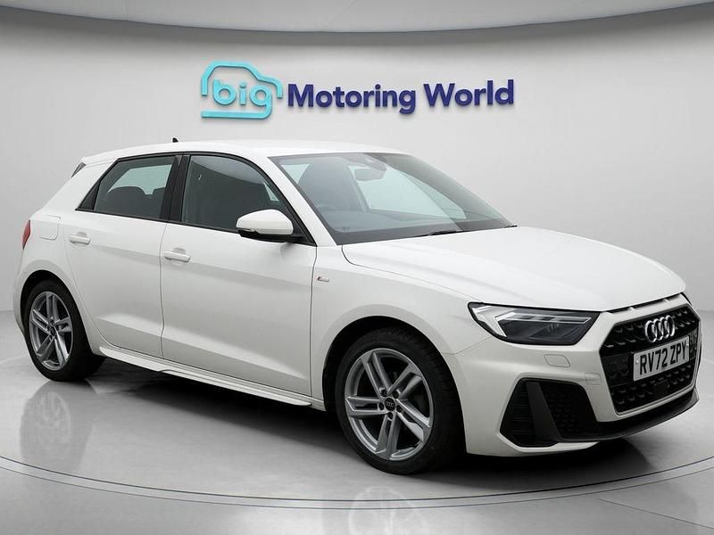 White Used 2022 Audi A1 S-Line Hatchback | £18,200 (Fair price) - Image 1/4