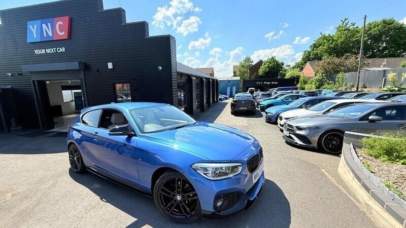 Blue Used 2017 BMW 118 M Sport Hatchback | £9,991 (Fair price) - Image 1/4
