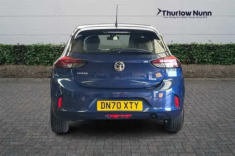 Used Vauxhall Corsa 75 HP (55 kW) 2020 Blue Hatchback