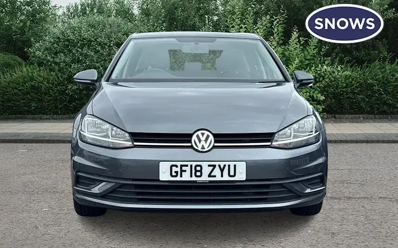 Used VW Golf VII S 125 HP (91 kW) 2018 Grey Hatchback