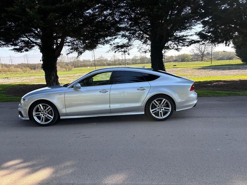 Used Audi A7 S-Line 2014 Silver Hatchback