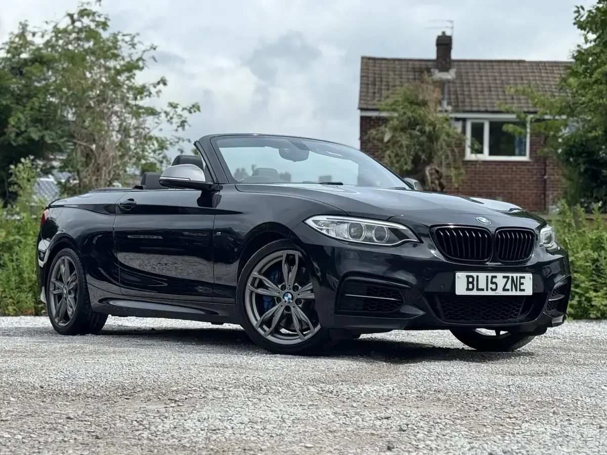 Used BMW M235 Comfort Edition 2015 Black Cabriolet
