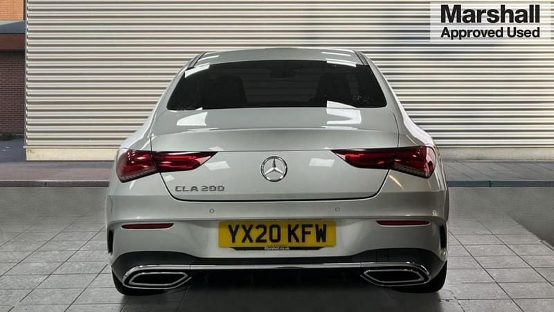 Used Mercedes CLA200 AMG line 163 HP (119 kW) 2020 Silver