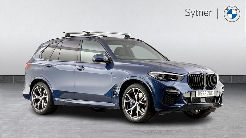 Blue Used 2023 BMW X5 M Sport SUV | £52,000 (Fair price) - Image 1/4