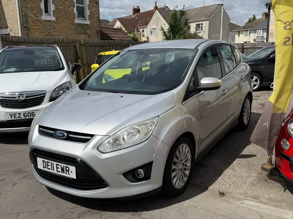 Used Ford C-MAX Titanium 125 HP (91 kW) 2011 Silver MPV