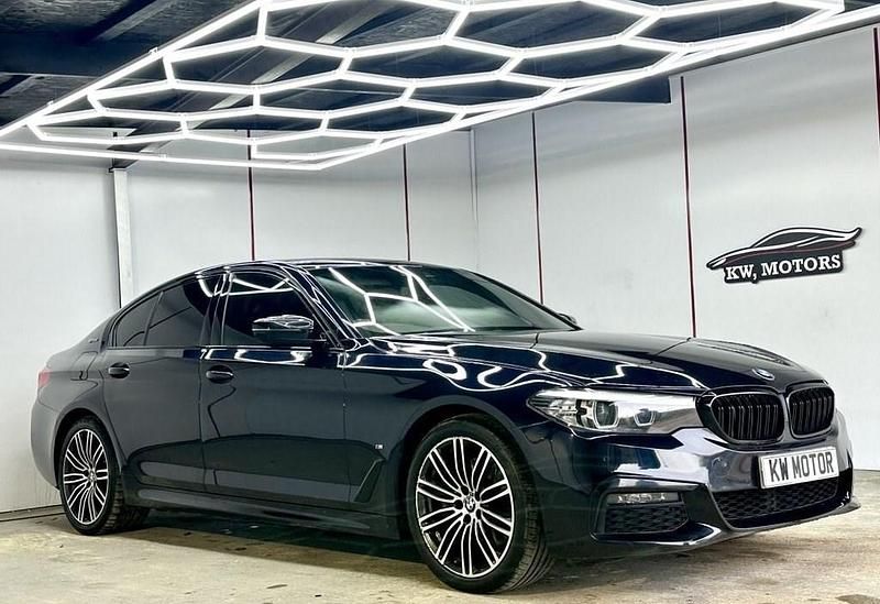 Black Used 2018 BMW 530e M Sport Sedan | £13,984 (Fair price) - Image 1/4