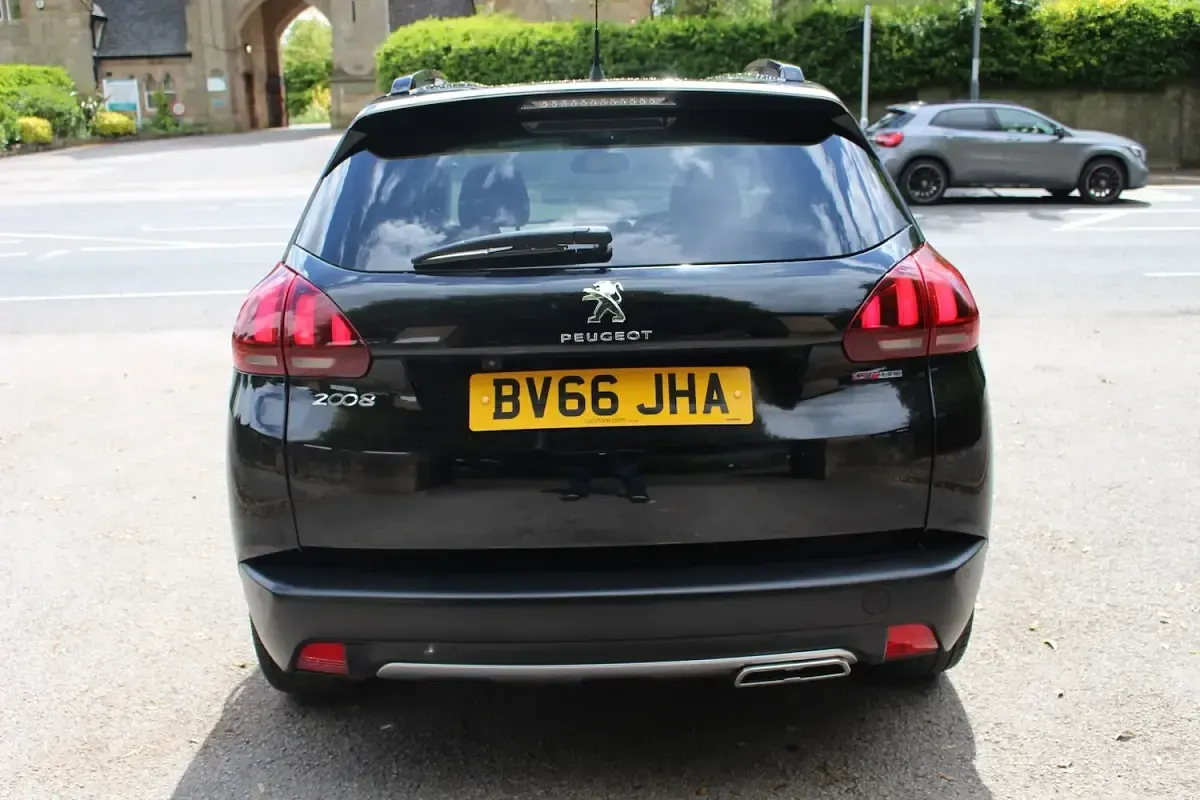 Used Peugeot 2008 GT-line 2016 Black SUV