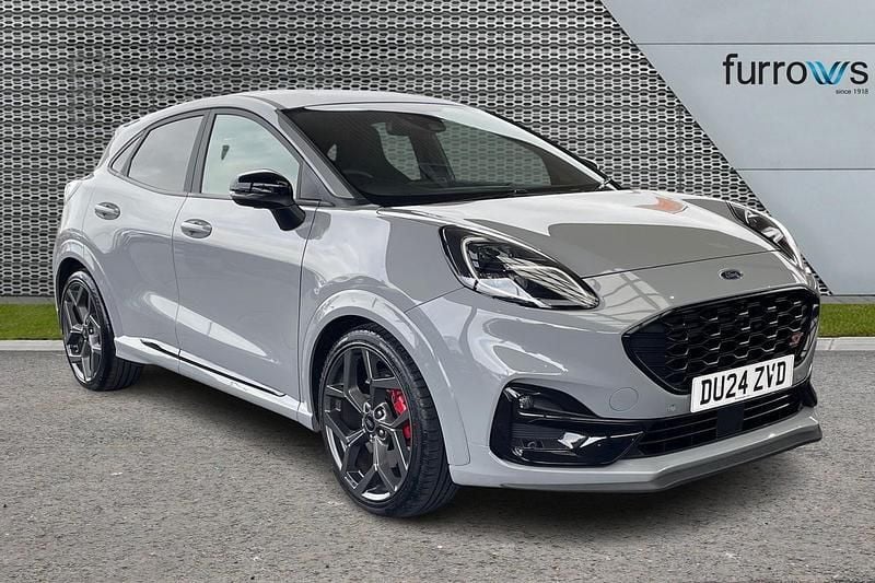 Grey Used 2024 Ford Puma ST Hatchback | £22,290 (Expensive) - Image 1/4