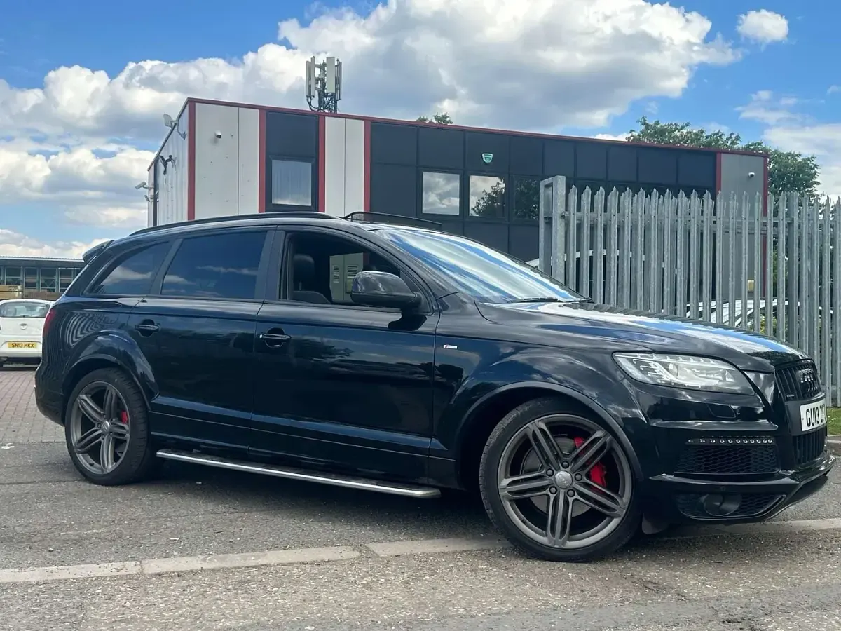 Used Audi Q7 S-line plus 245 HP (180 kW) 2013 Black SUV