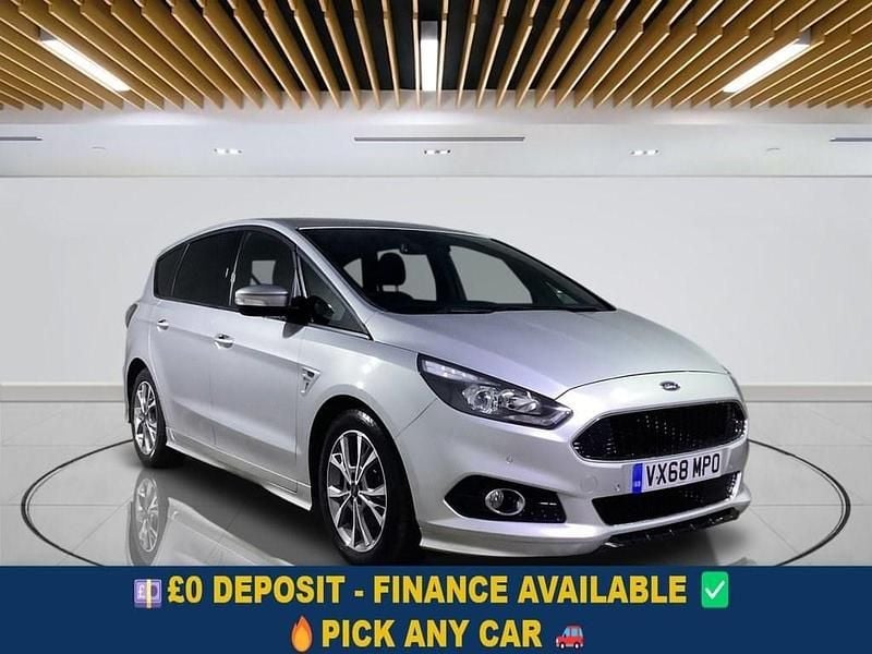 Silver Used 2019 Ford S-MAX ST-Line MPV | £17,549 (Good price) - Image 1/4