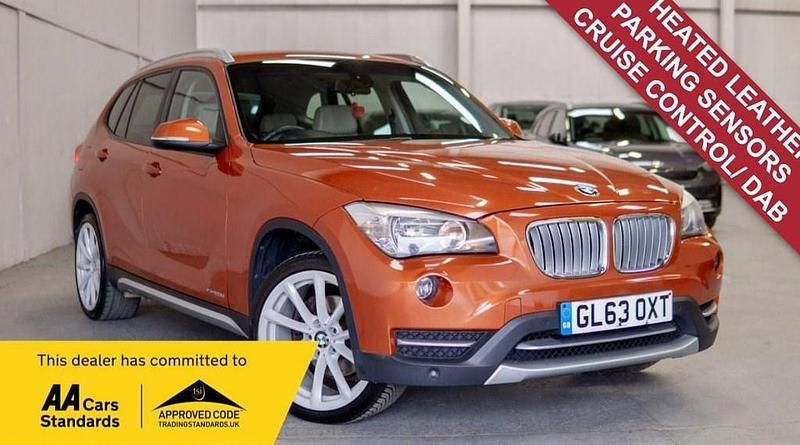 Used BMW X1 xLine 184 HP (135 kW) 2014 Orange SUV