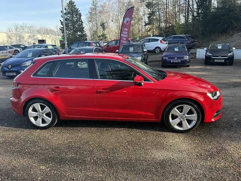 Used Audi A3 Sport 110 HP (80 kW) 2015 Brilliant red Hatchback