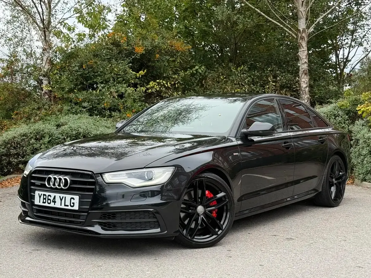Used Audi A6 Black Edition 241 HP (177 kW) 2014 Black Sedan