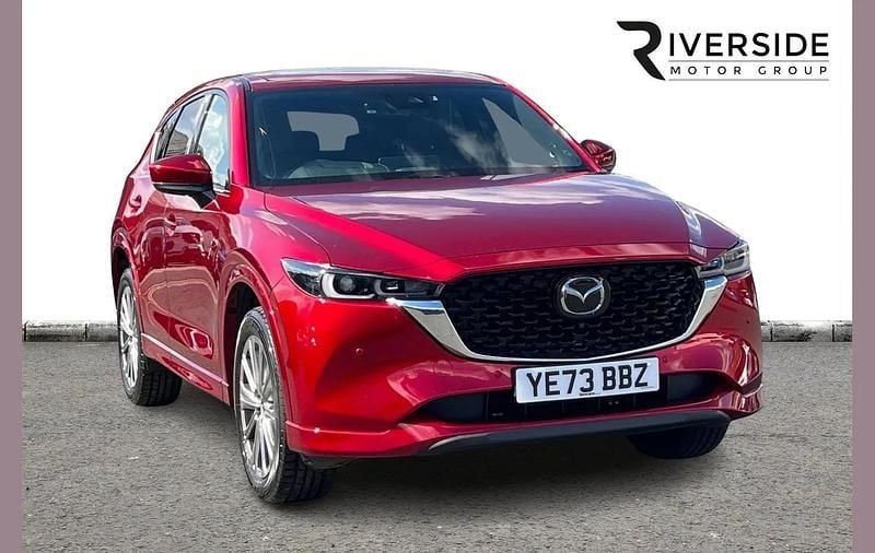 Red Used 2023 Mazda CX-5 Takumi-Line SUV | £24,990 (Fair price) - Image 1/4