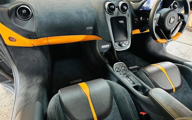 Used McLaren 570S 570 HP (419 kW) 2018 Orange Coupe