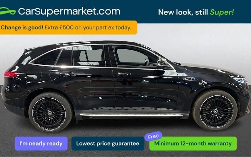 Used Mercedes EQC400 AMG Line Premium Plus 300 kW (408 HP) 2023 Black SUV