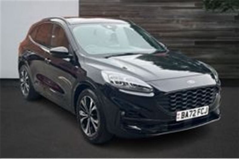 Black Used 2022 Ford Kuga ST-Line X SUV | £19,088 (Fair price) - Image 1/4