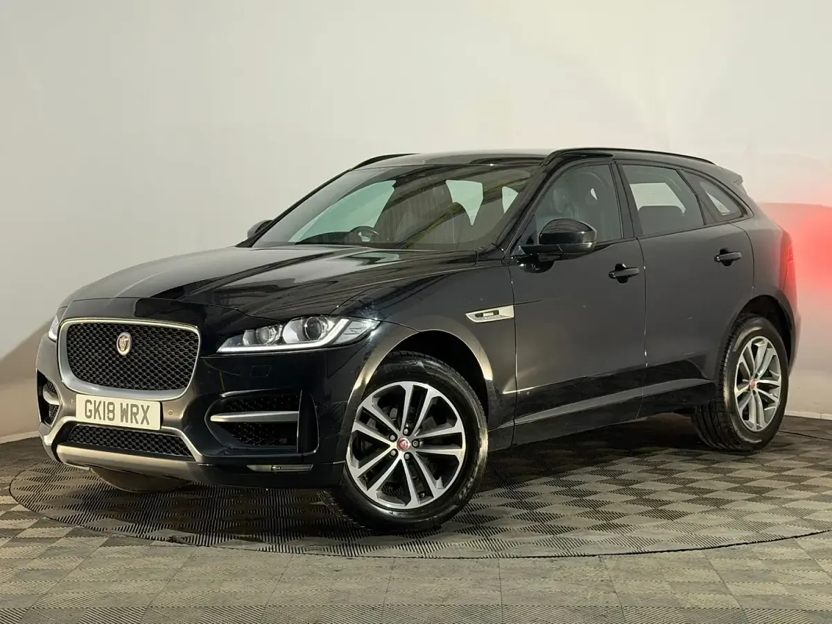 Used Jaguar F-Pace R-Sport 180 HP (132 kW) 2018 Black SUV