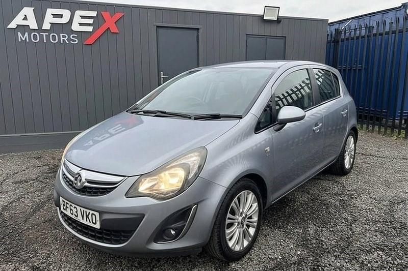 Begagnad Vauxhall Corsa 2013 Silver Halvkombi