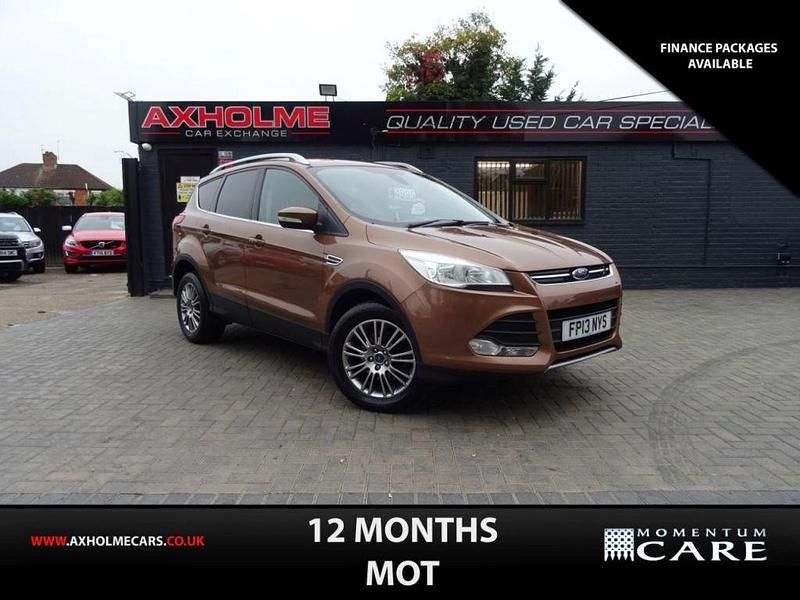 Used Ford Kuga Titanium 163 HP (119 kW) 2013 Brown SUV