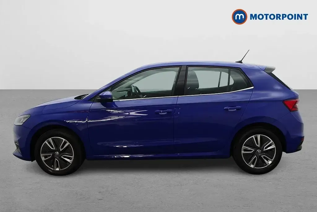 Used Skoda Fabia SE L 110 HP (80 kW) 2023 Blue Hatchback