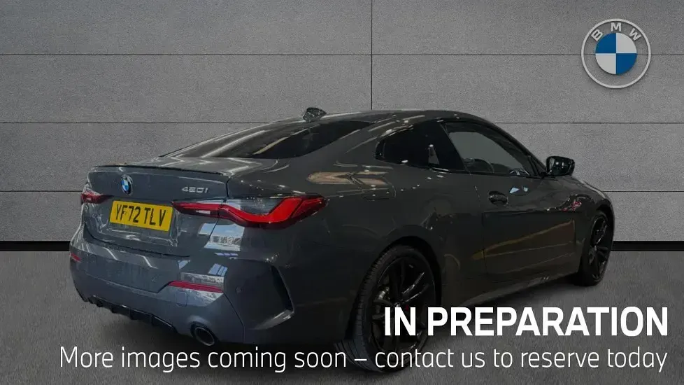 Used BMW 420 M Sport 192 HP (141 kW) 2022 Grey Coupe