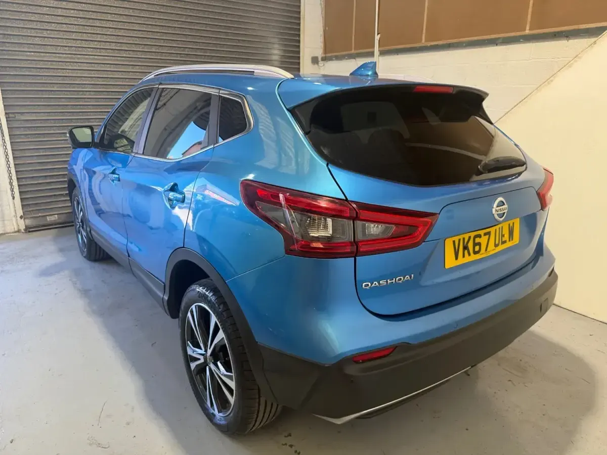 Używany Nissan Qashqai N-Connecta 2017 Niebieski SUV