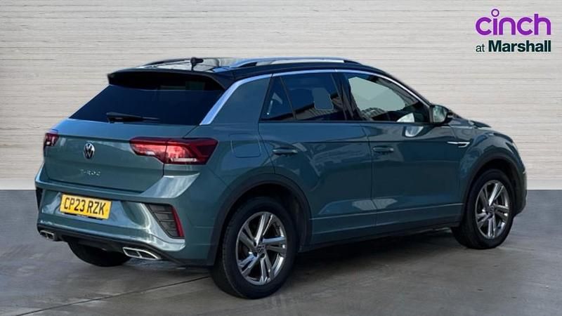 Used VW T-Roc R-line 150 HP (110 kW) 2023 Blue SUV