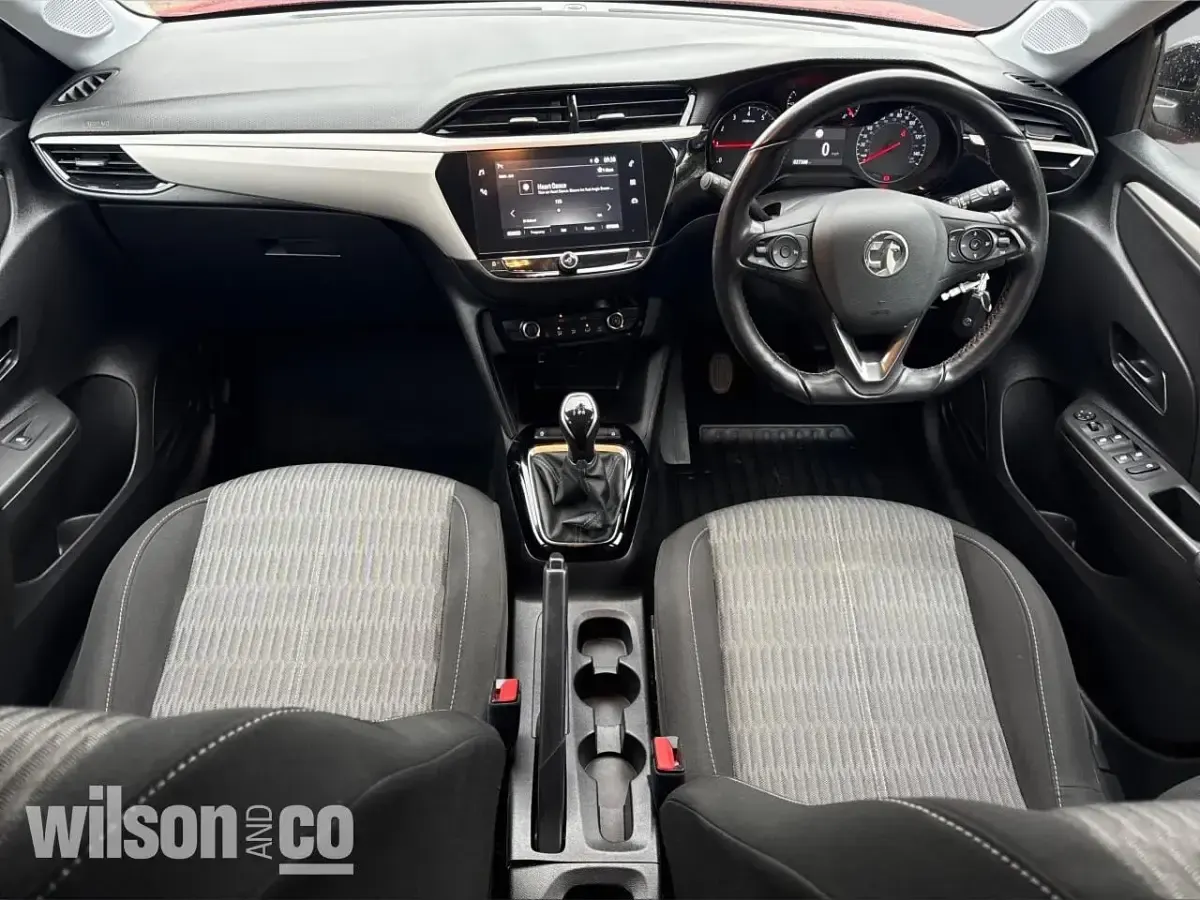 Used Vauxhall Corsa Edition 75 HP (55 kW) 2022 Red Hatchback