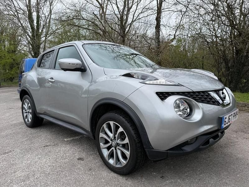 Used Nissan Juke Tekna 117 HP (86 kW) 2017 Silver SUV