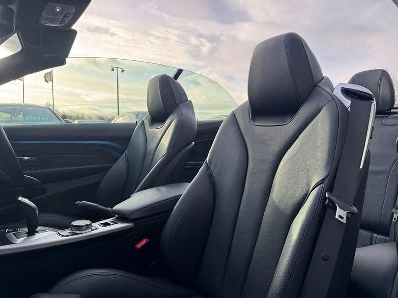 Used BMW 430 Cabriolet M Sport 252 HP (185 kW) 2019 Blue Cabriolet