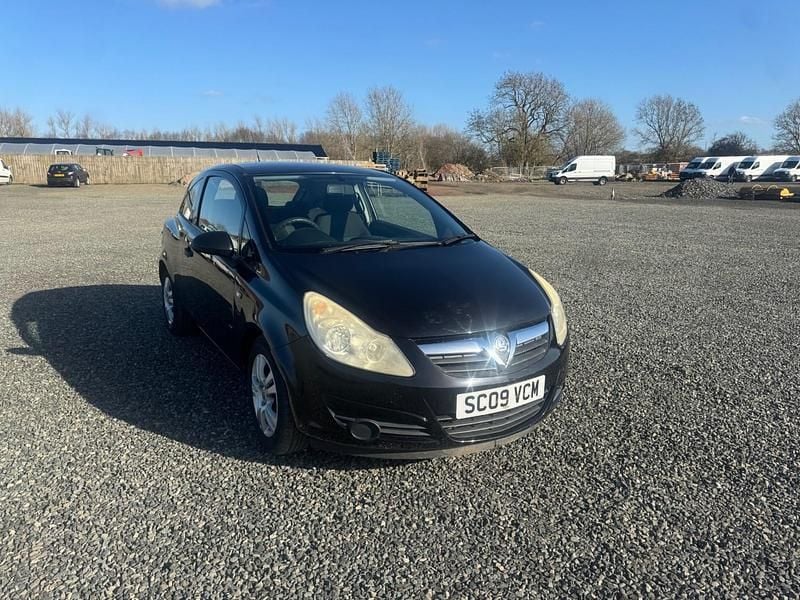 Used Vauxhall Corsa Active 2009 Black Hatchback