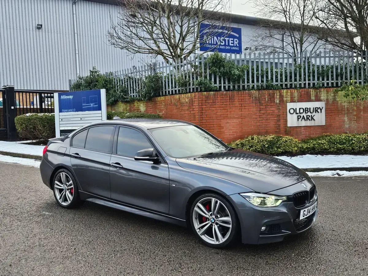 Begagnad BMW 335 M Sport 313 HK (230 kW) 2014 Grå Sedan
