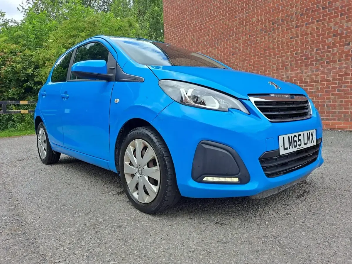 Used Peugeot 108 Active 2015 Blue Hatchback