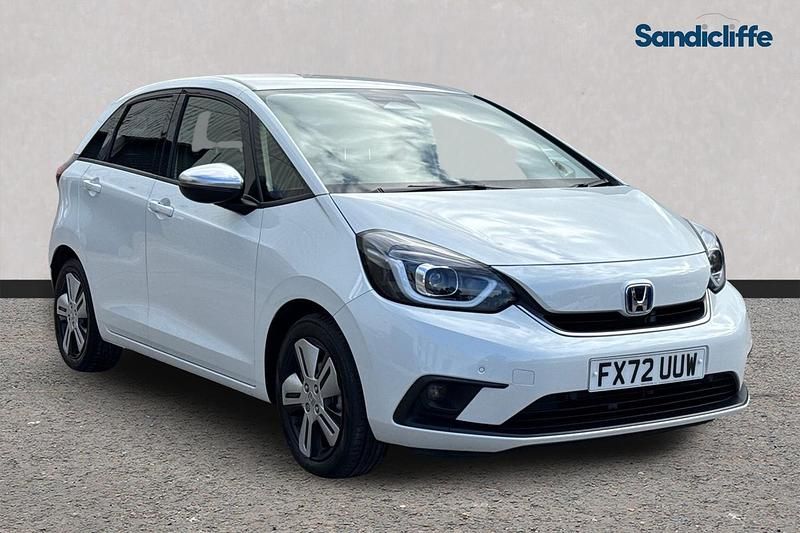 Used Honda Jazz Hybrid 2022 White Hatchback